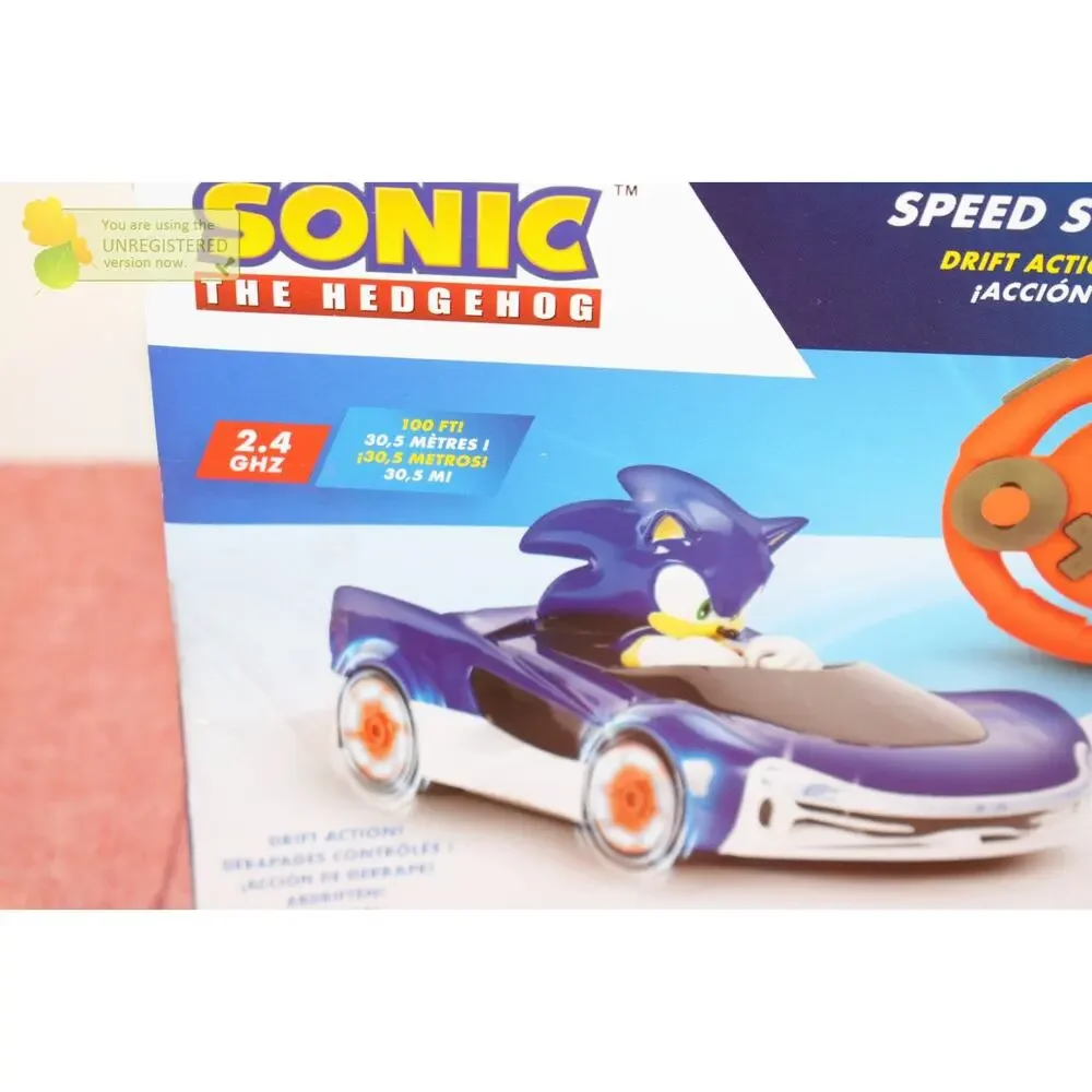 Sonic the Hedgehog Speed Star Lightning Drifting Remote Control